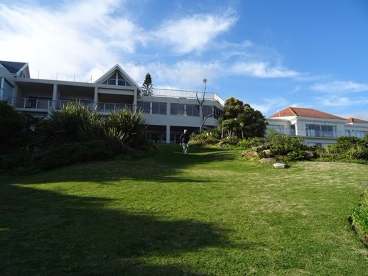 海滩粉红小屋