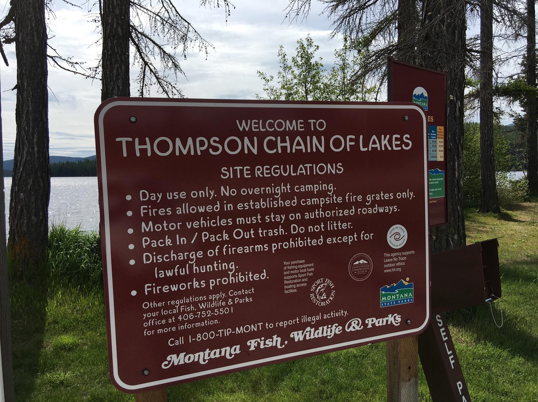 Thompson Chain of Lakes-卡利斯佩尔必去景点
