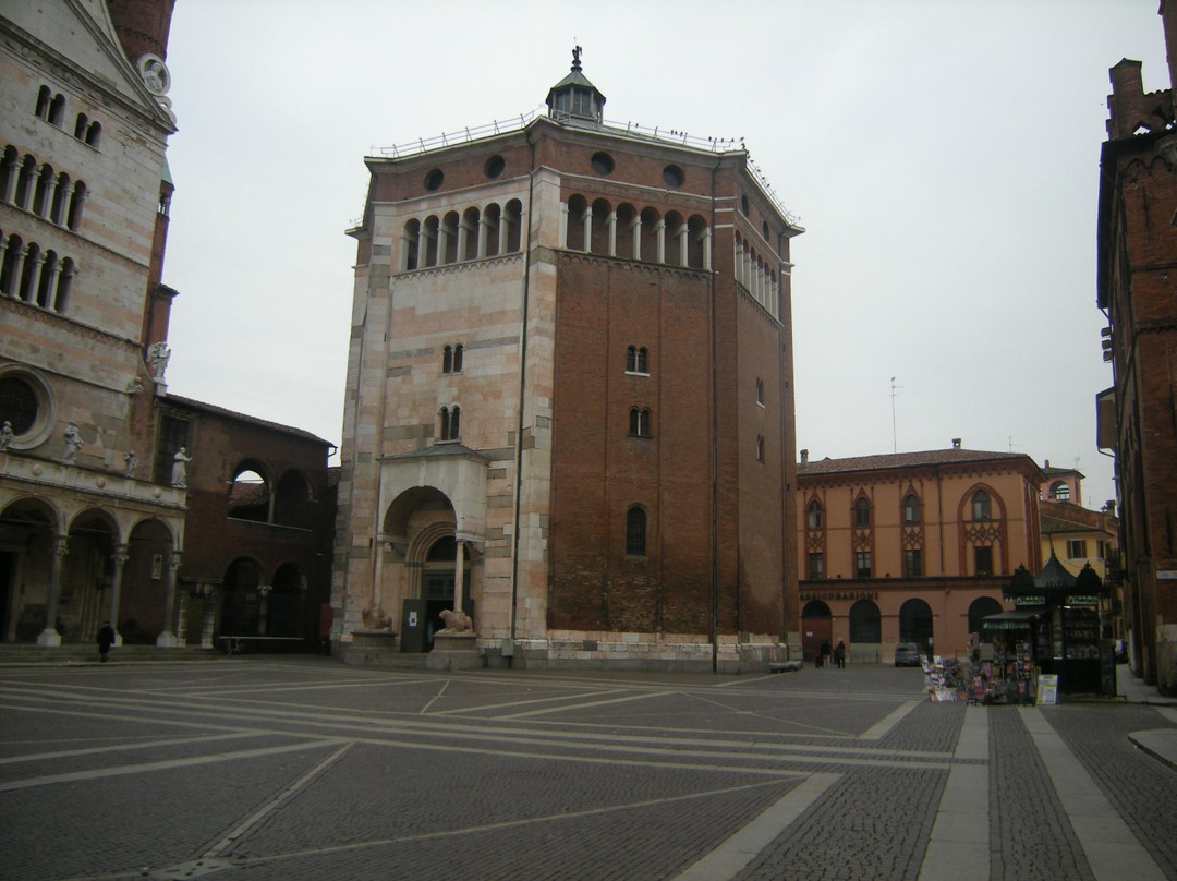 Cremona Baptistery - Museum of Romanesque Stones of Cathedral-克雷莫纳必去景点