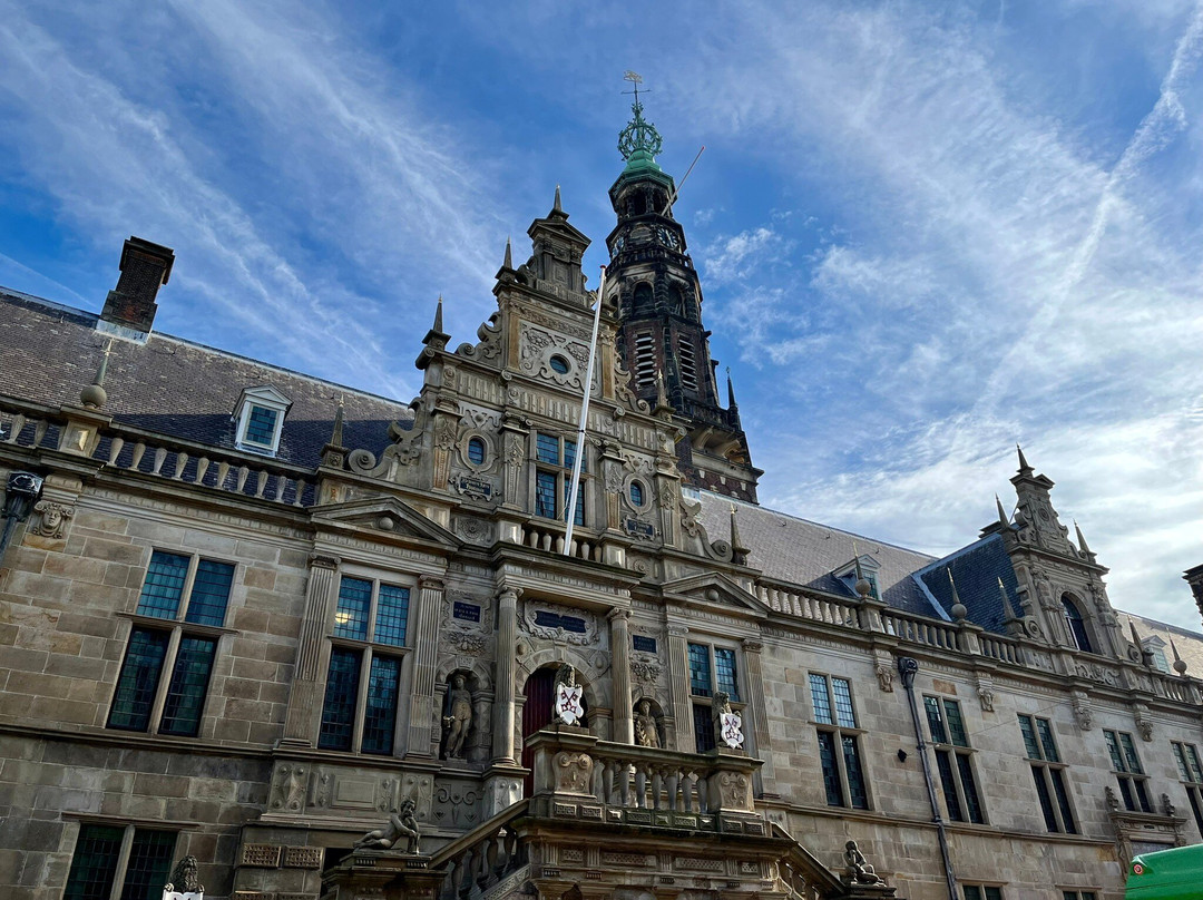 het Stadhuis van Leiden uit 1596景点图片