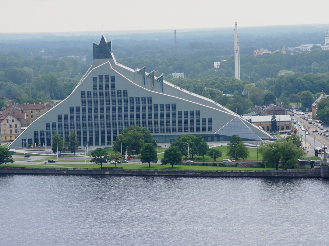 National Library of Latvia-里加必去景点