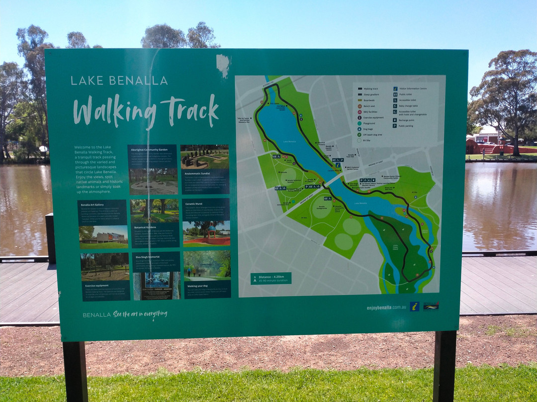 Lake Benalla Walking Track景点图片