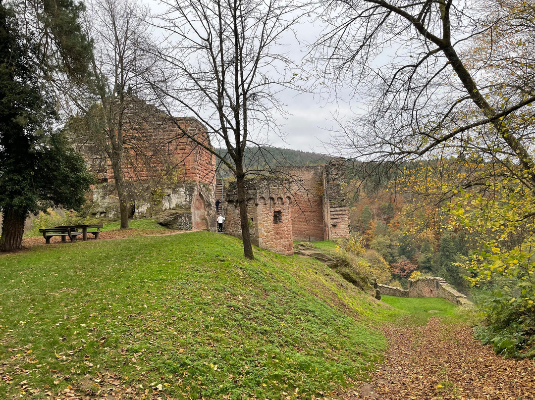 Burgruine Frankenstein景点图片