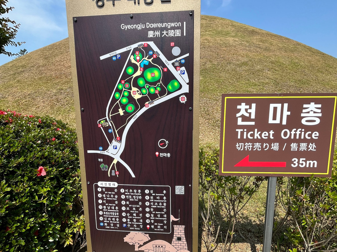 Daereungwon Tomb Complex-庆州市必去景点