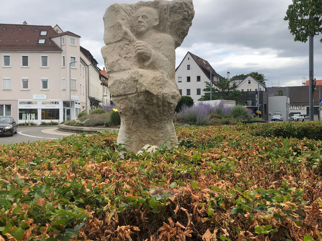 Eugen Bolz Denkmal-内卡河畔罗滕堡必去景点