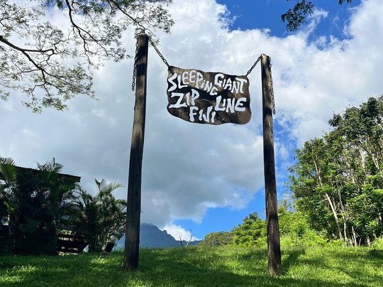Sleeping Giant Zipline-纳迪市必去景点