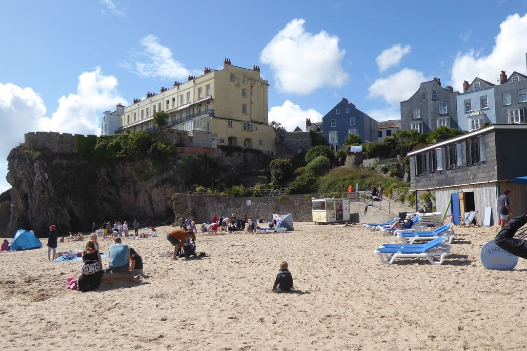 Tenby Castle Beach-腾比必去景点