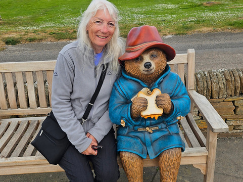 Paddington Bear Statue/bench-John O'Groats必去景点