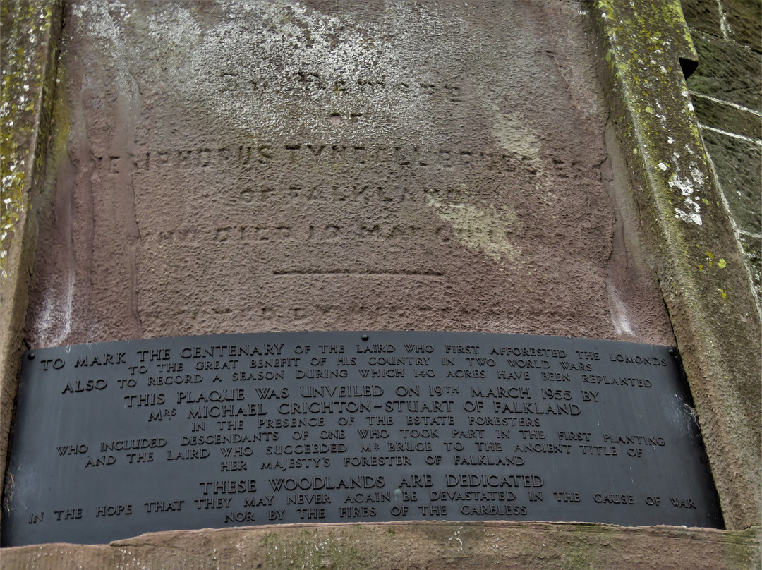 Tyndall Bruce Monument-Falkland必去景点