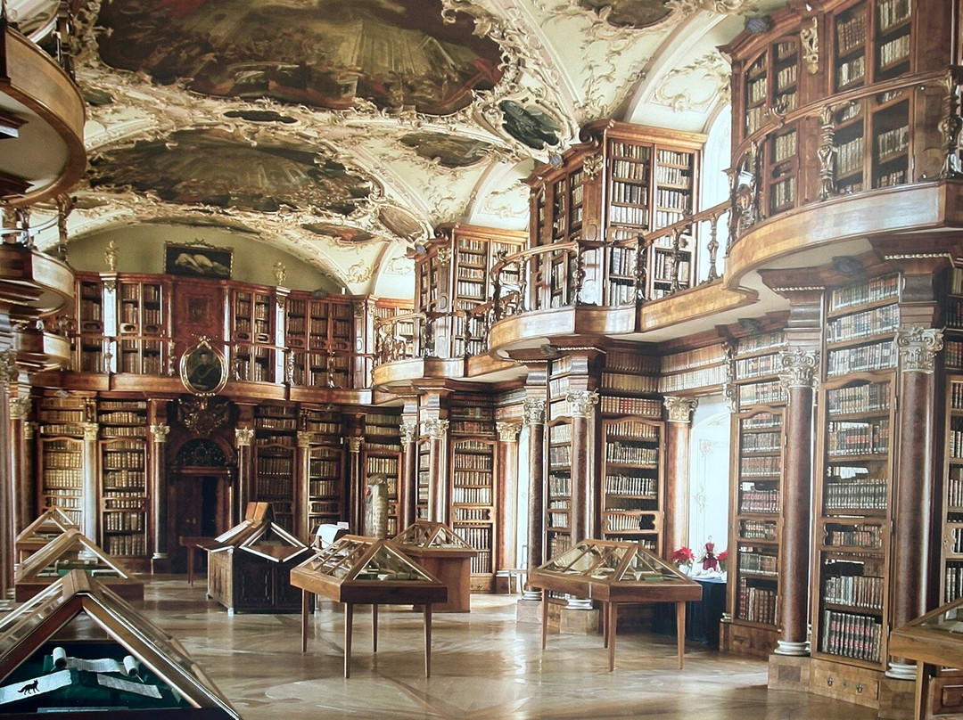 圣加仑修道院图书馆（Stiftsbibliothek）-圣加仑必去景点
