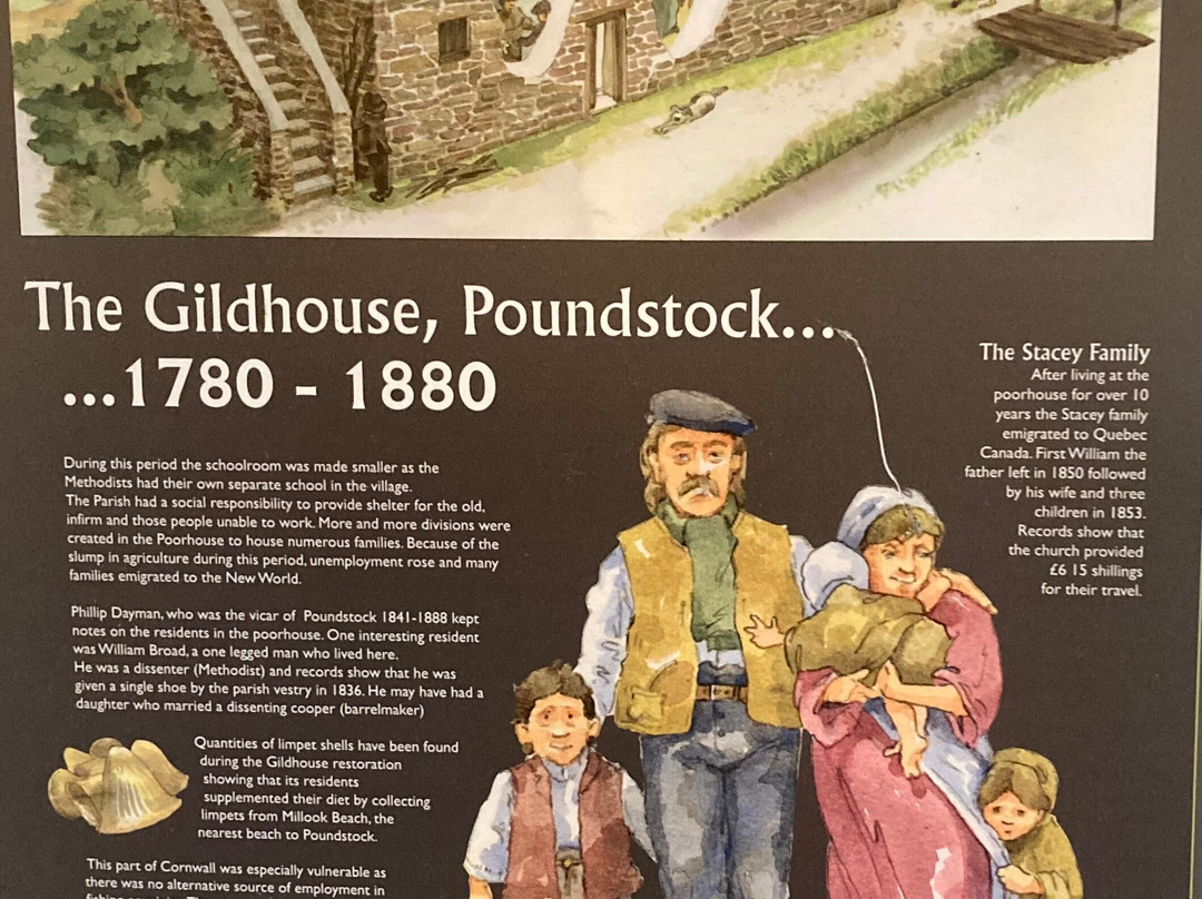 The Gildhouse, Poundstock-布德必去景点