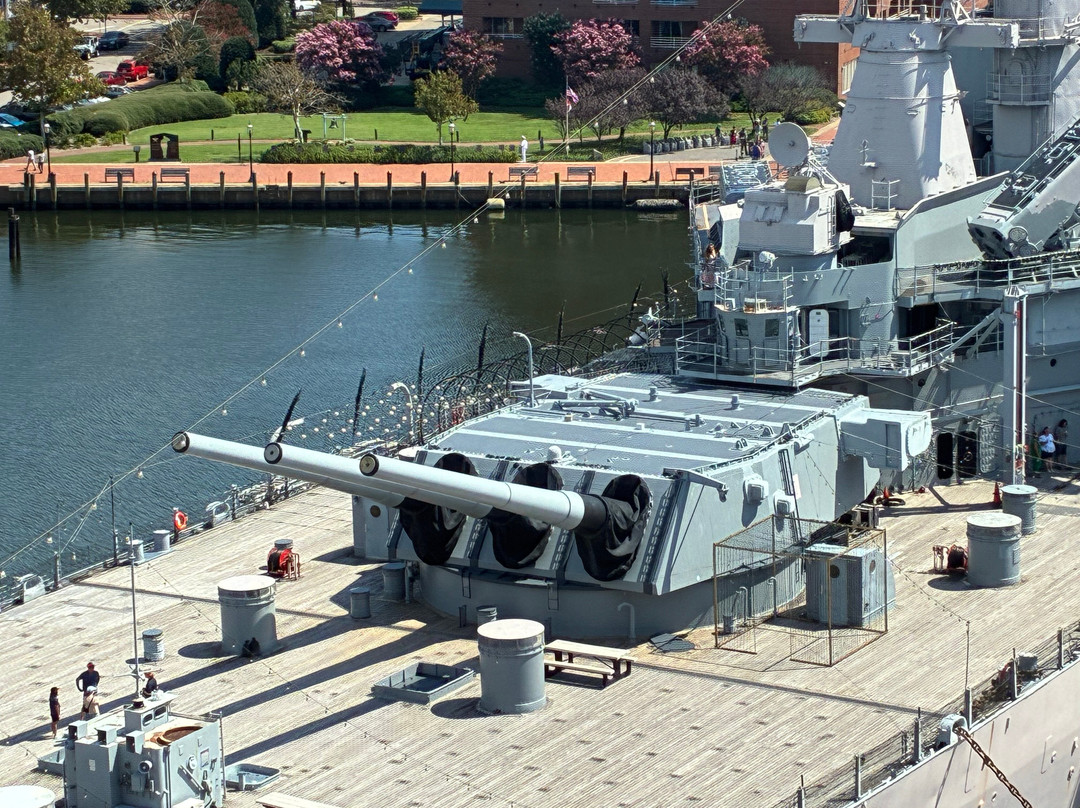 Battleship Wisconsin at Nauticus-诺福克必去景点