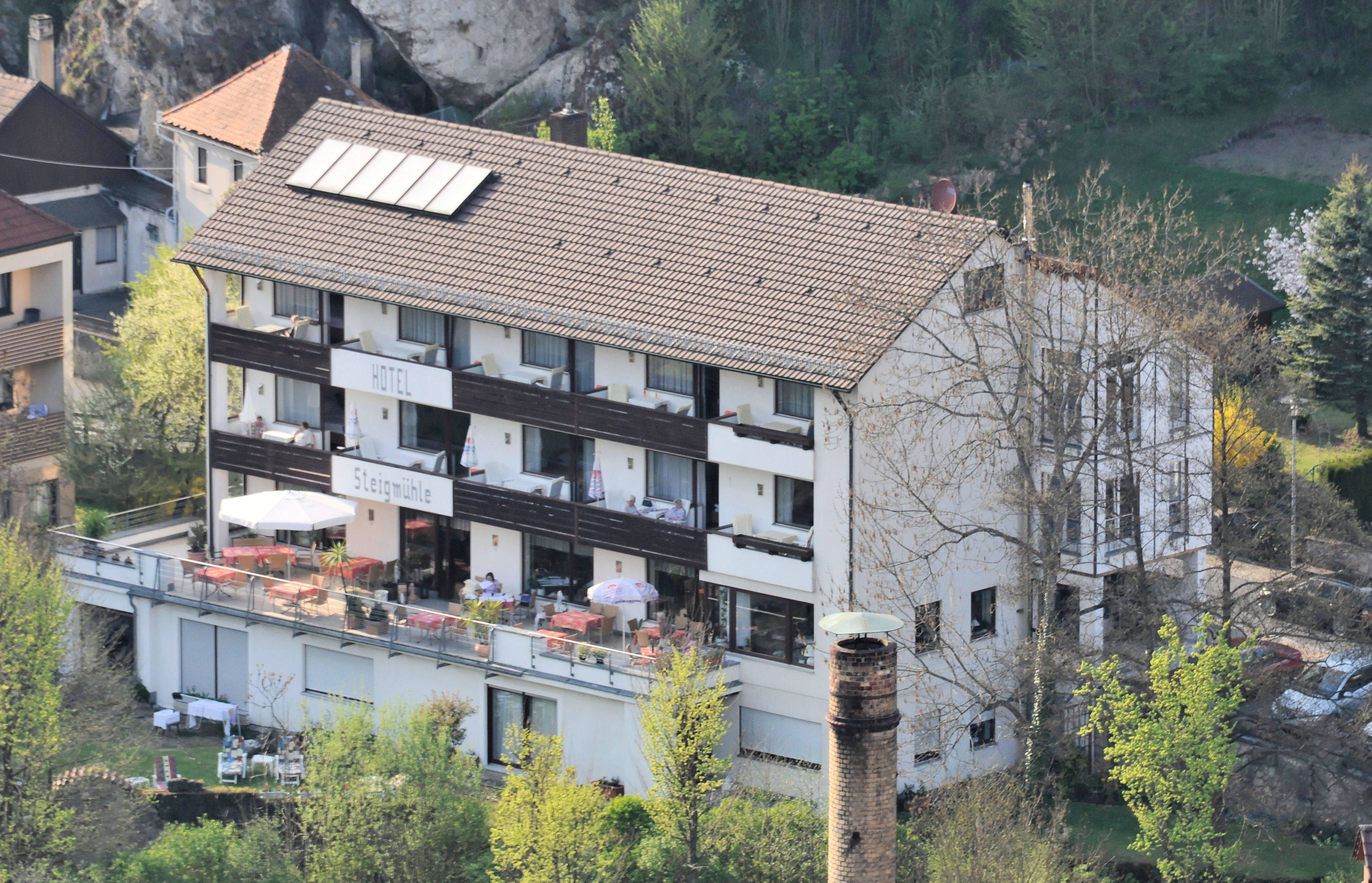 Hotel garni Steigmühle-浴室