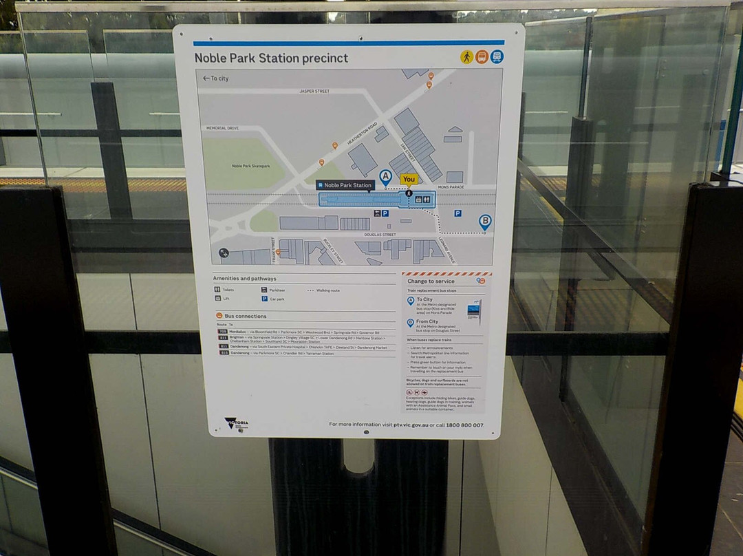 Noble Park Railway Station