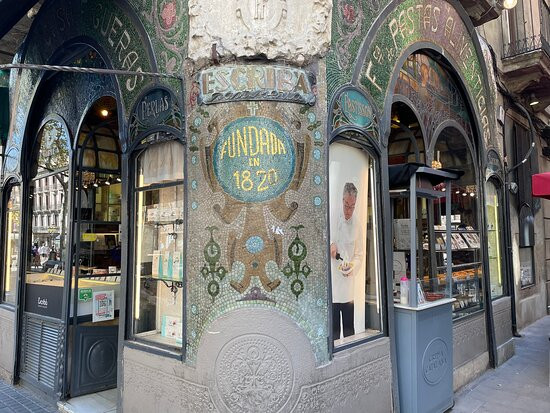 兰布拉艾斯克力瓦咖啡馆-巴塞罗那必去景点