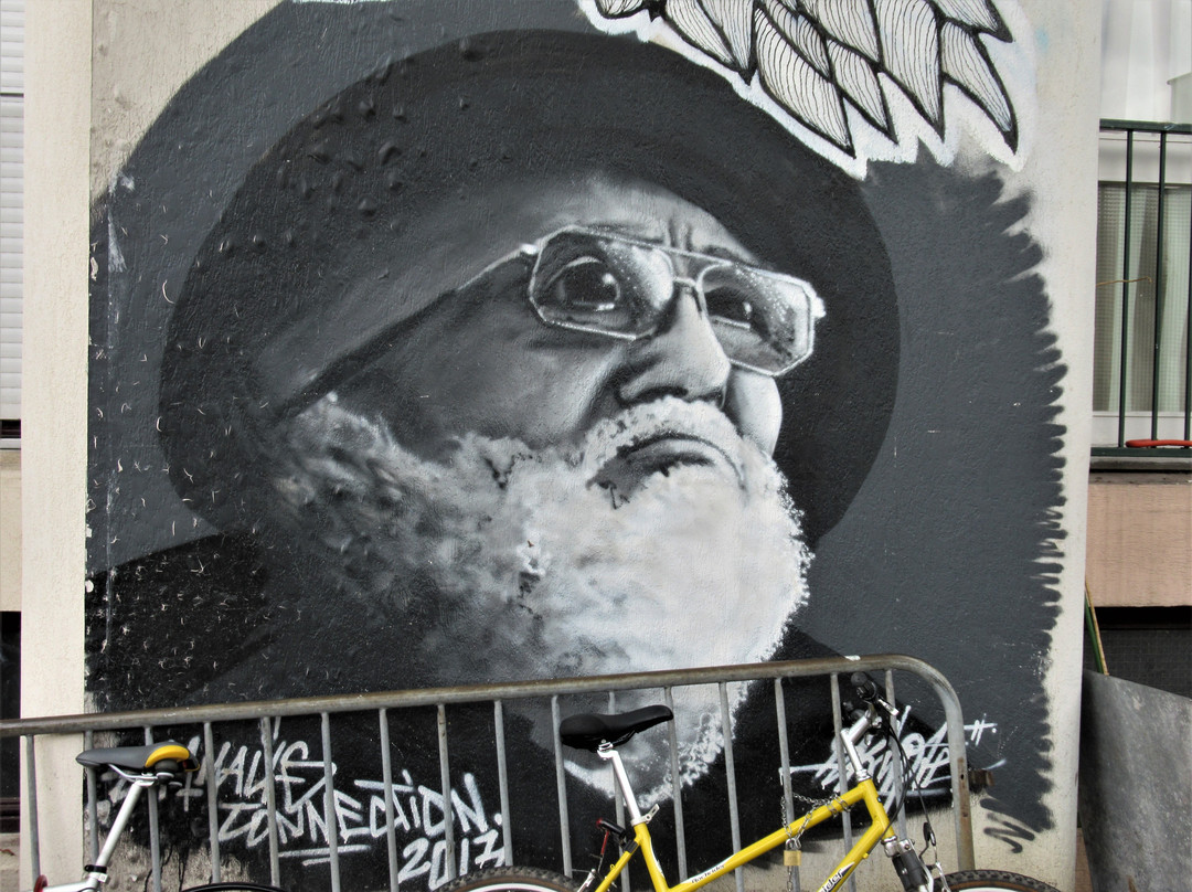 Fresque ""Abbé Road" - Akione"