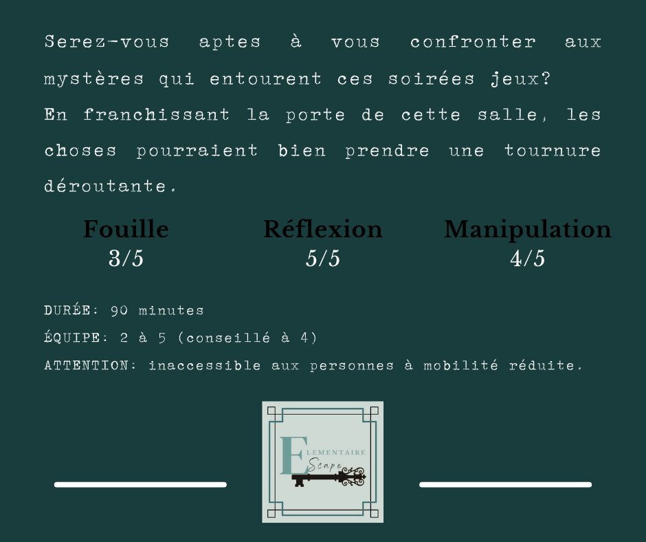 Elémentaire Escape