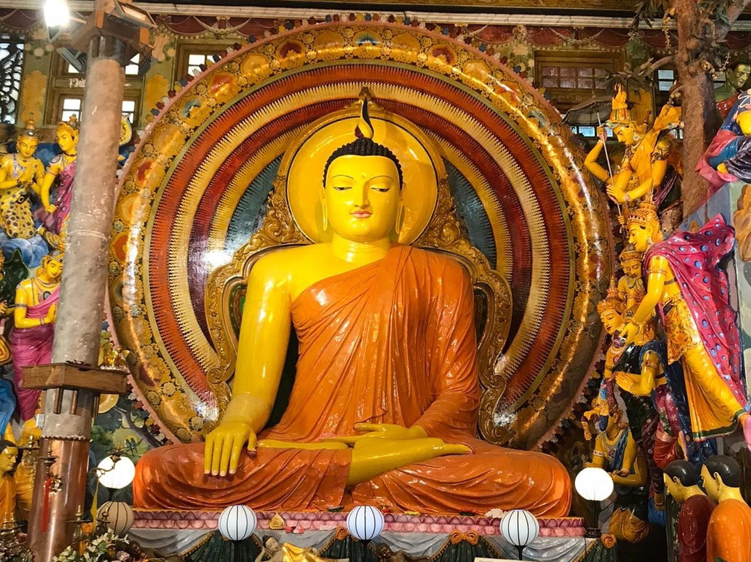 Asokaramaya Buddhist Temple-科伦坡必去景点