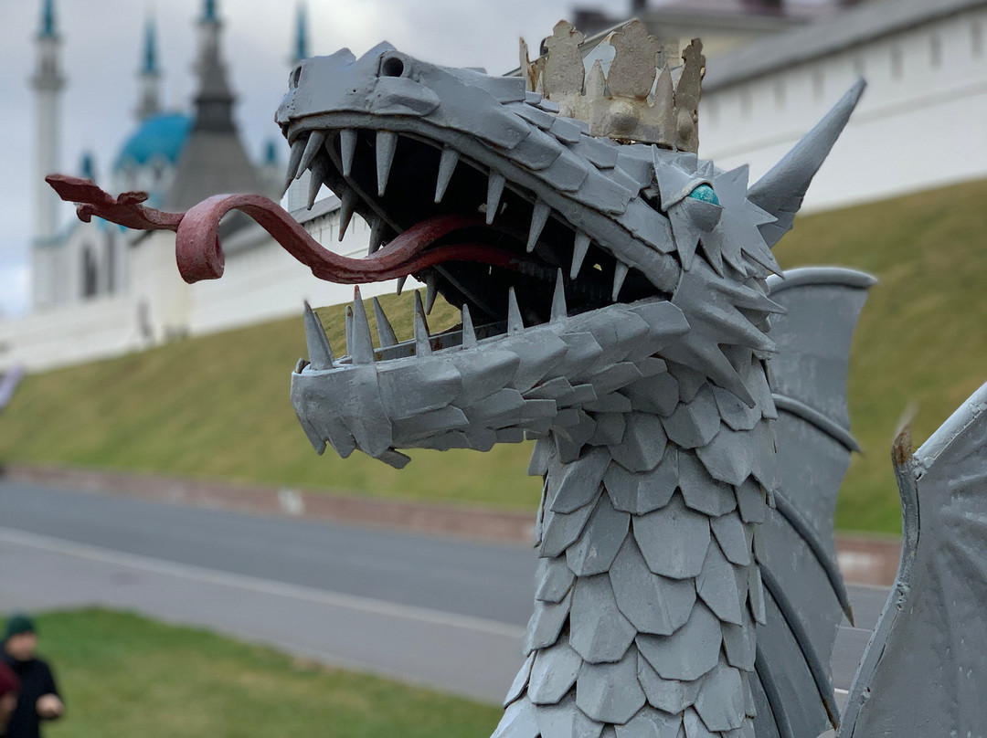 Monument Dragon Zilant-喀山必去景点