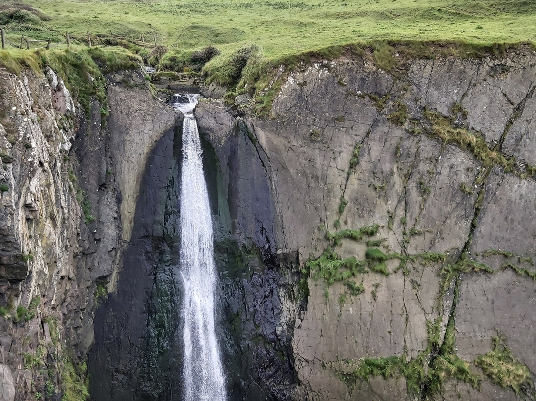 Speke's Mill Mouth Waterfall-Hartland必去景点