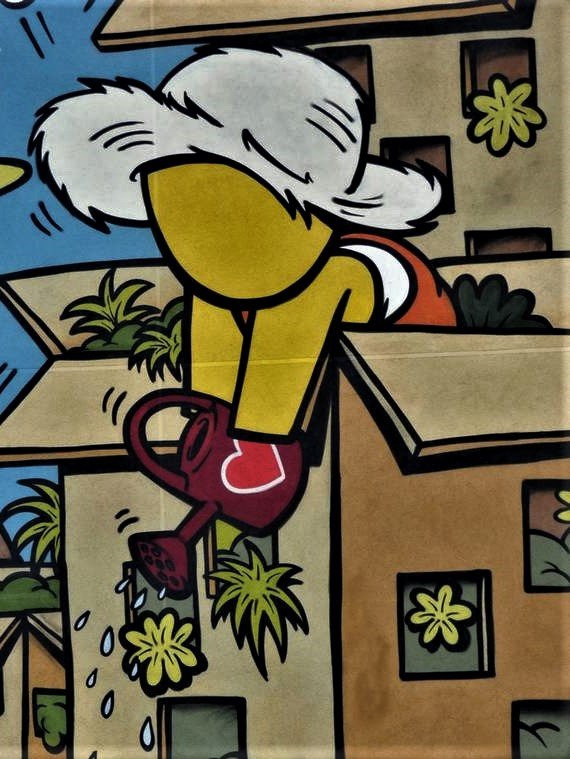 Fresque "Les Gouzous à la Grande Borne"-Grigny必去景点