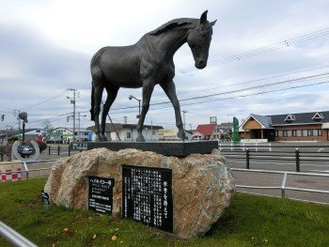 Haiseikogo Memorial statue-新冠町必去景点