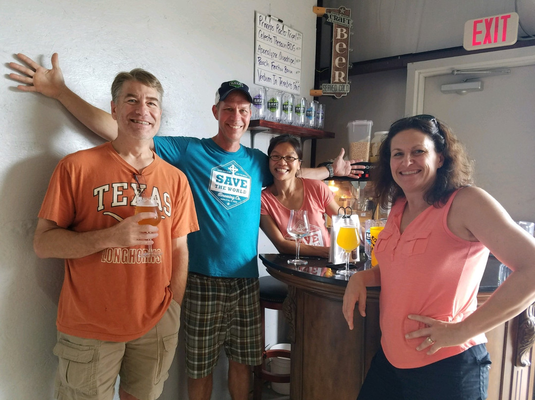 Save The World Brewing Co-Marble Falls必去景点