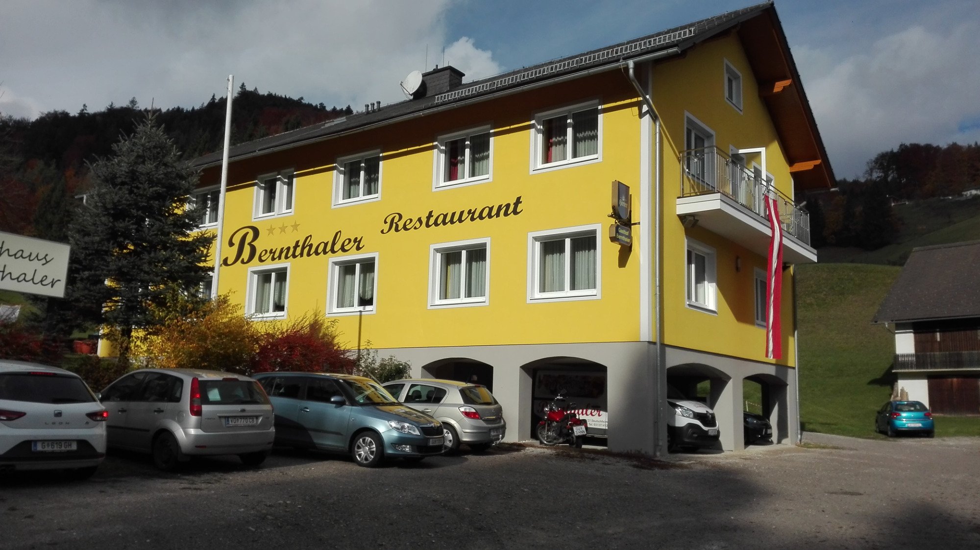 Bernthaler Gasthof & Restaurant-浴室