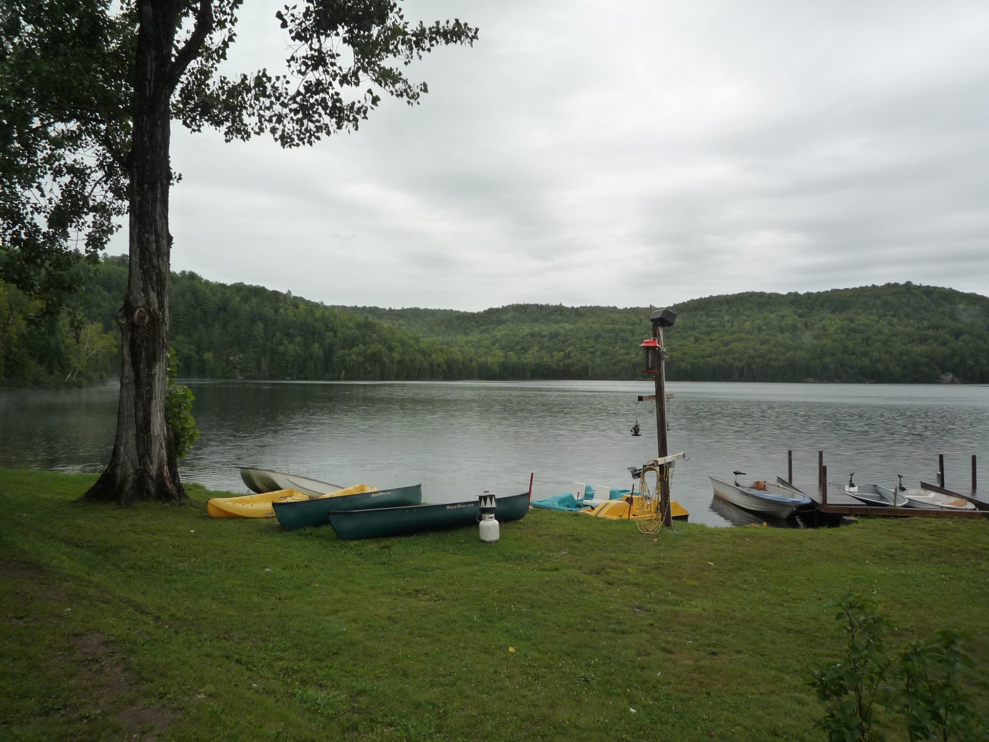 Manoir du Lac Cache-酒店景观