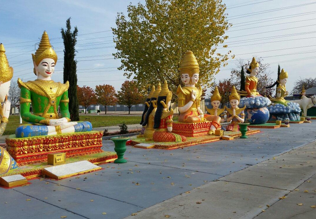 Wat Dhammararam Buddhist Temple-斯托克顿必去景点