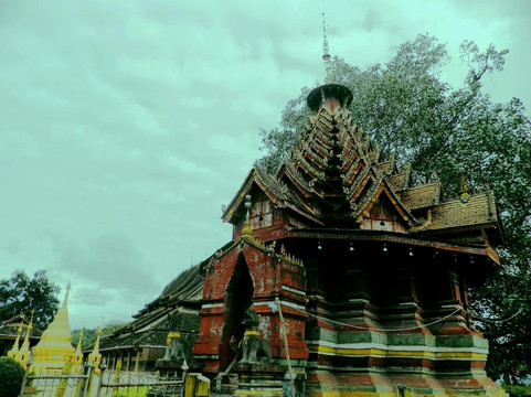 景真八角亭-景洪市必去景点