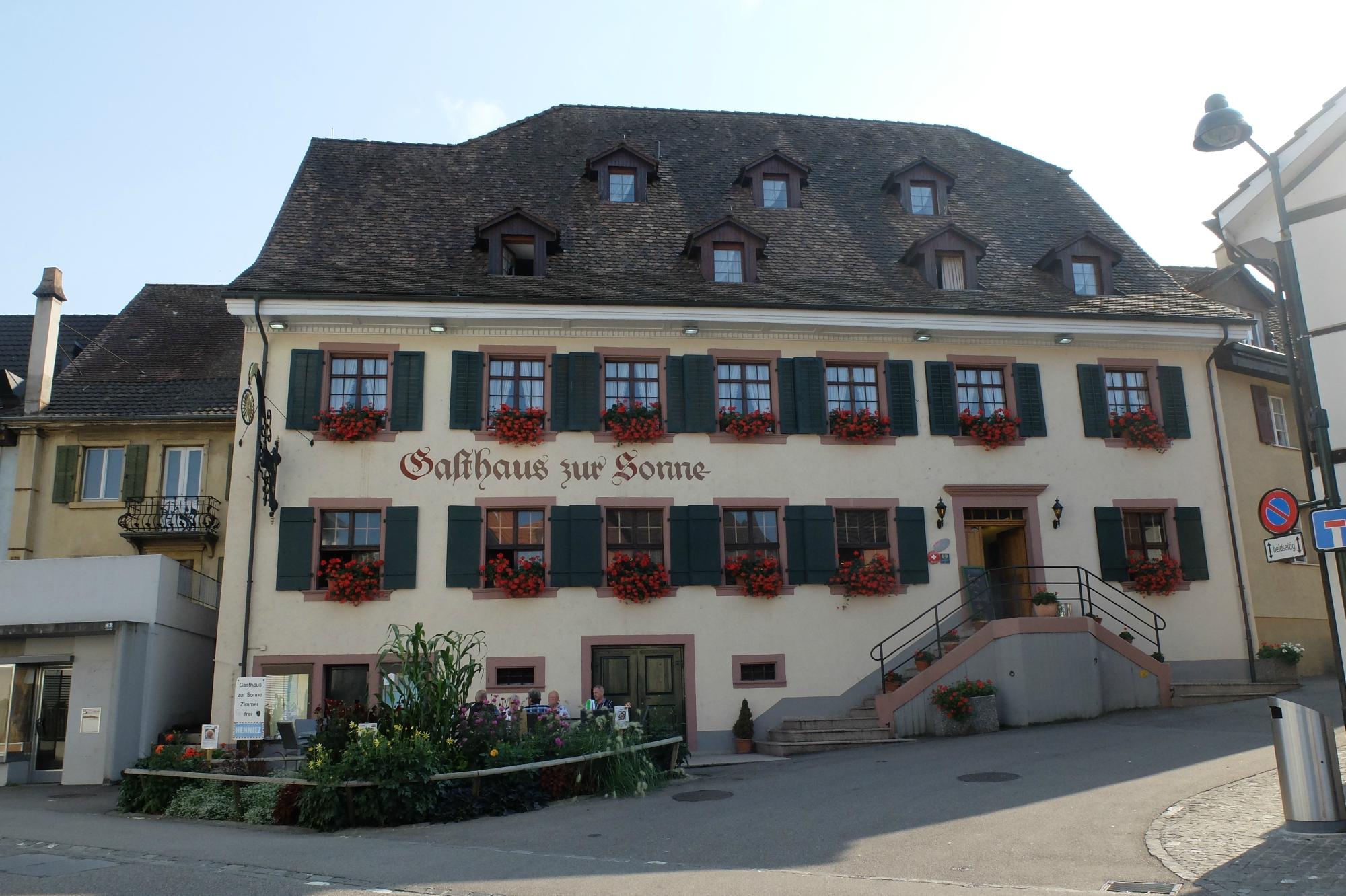 Gasthof zur Sonne-浴室