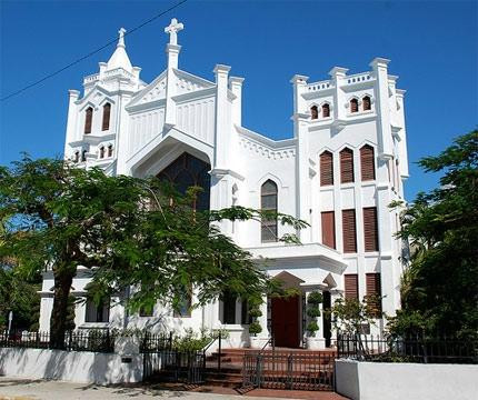 St. Paul's Episcopal Church-基韦斯特必去景点
