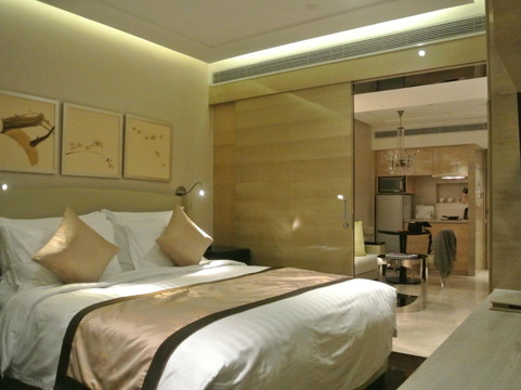 洲至奢选上海静安THE ONE套房酒店主图