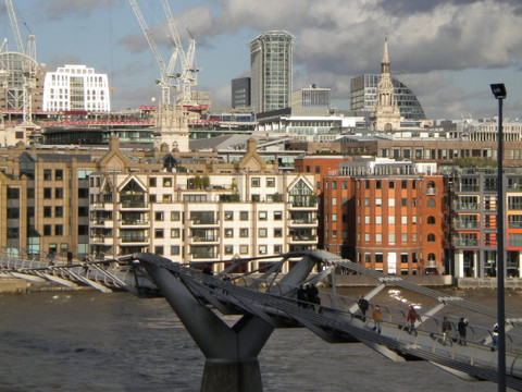 千禧桥-伦敦必去景点