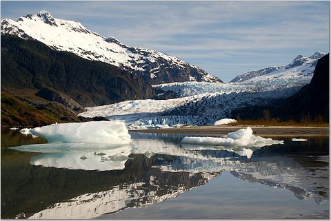 门登豪尔冰川-朱诺必去景点