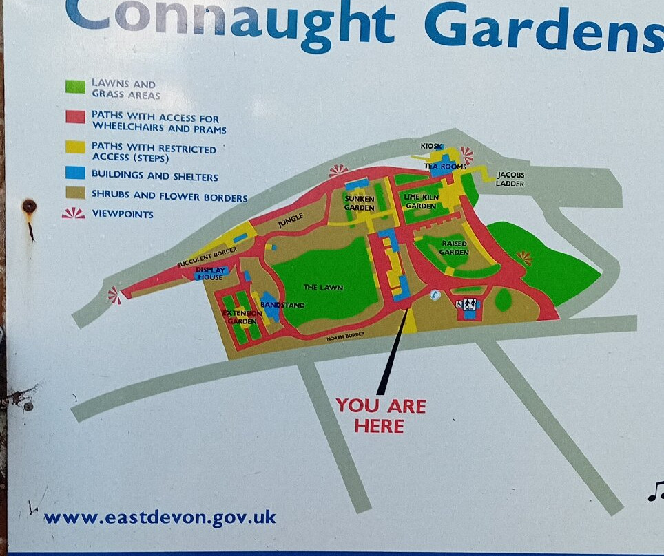 Connaught Gardens-西德茅斯必去景点