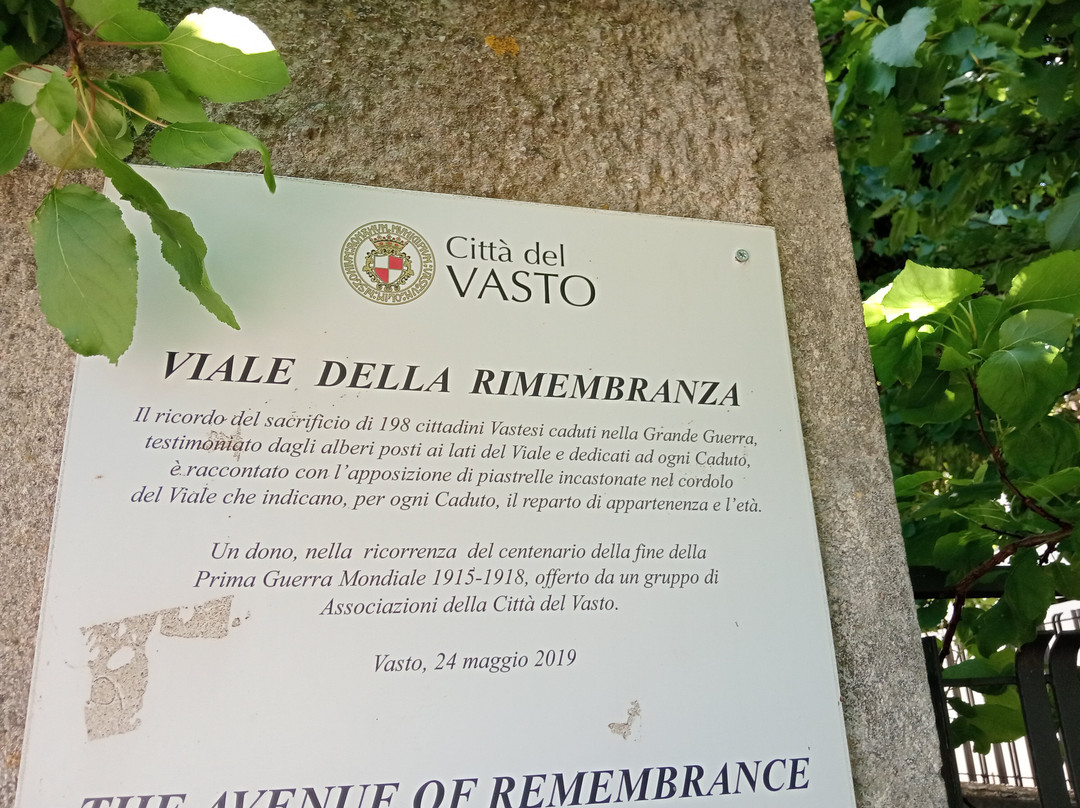 Villa Comunale di Vasto-瓦斯托必去景点