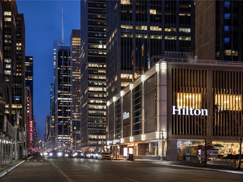 纽约市中心希尔顿酒店主图