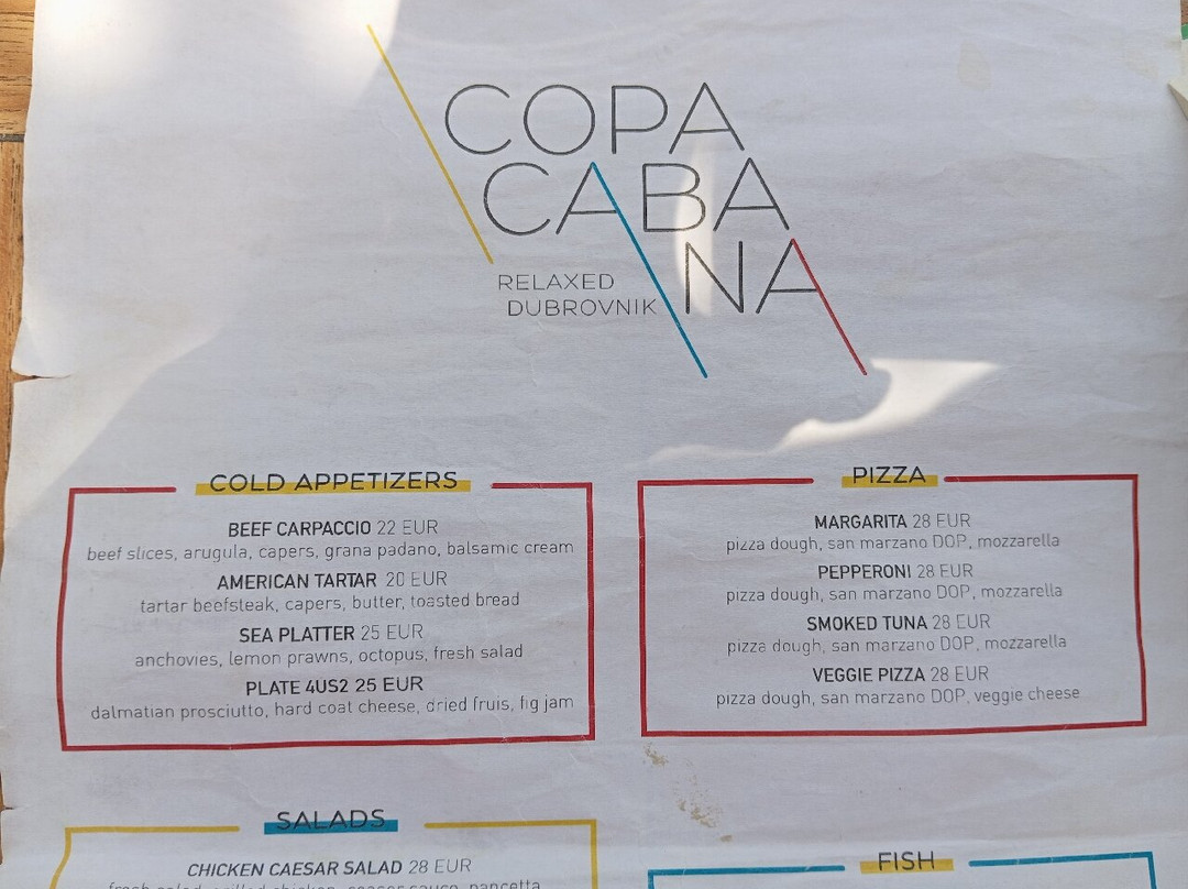 Copacabana Beach-杜布罗夫尼克必去景点