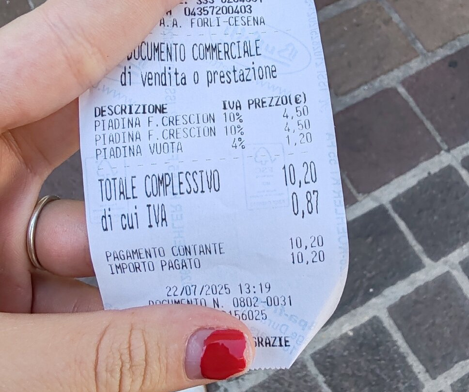 Piadineria Da Rosa