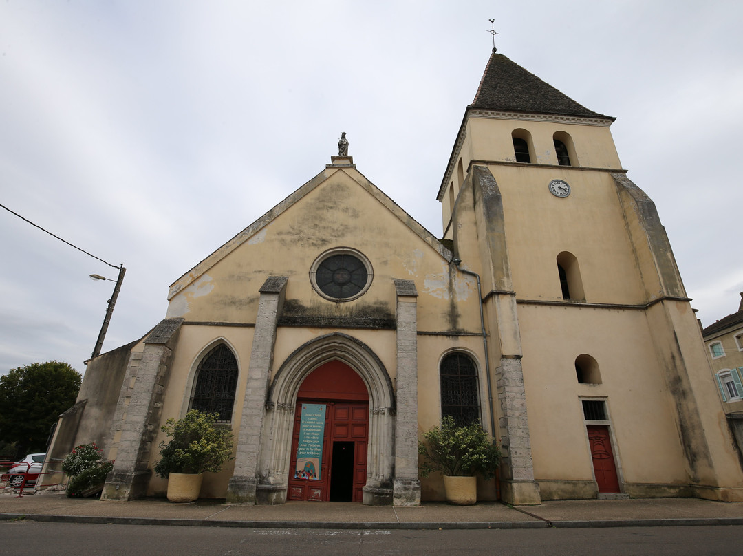 Église Saint-Jean-Baptiste-Verdun-sur-le-Doubs必去景点