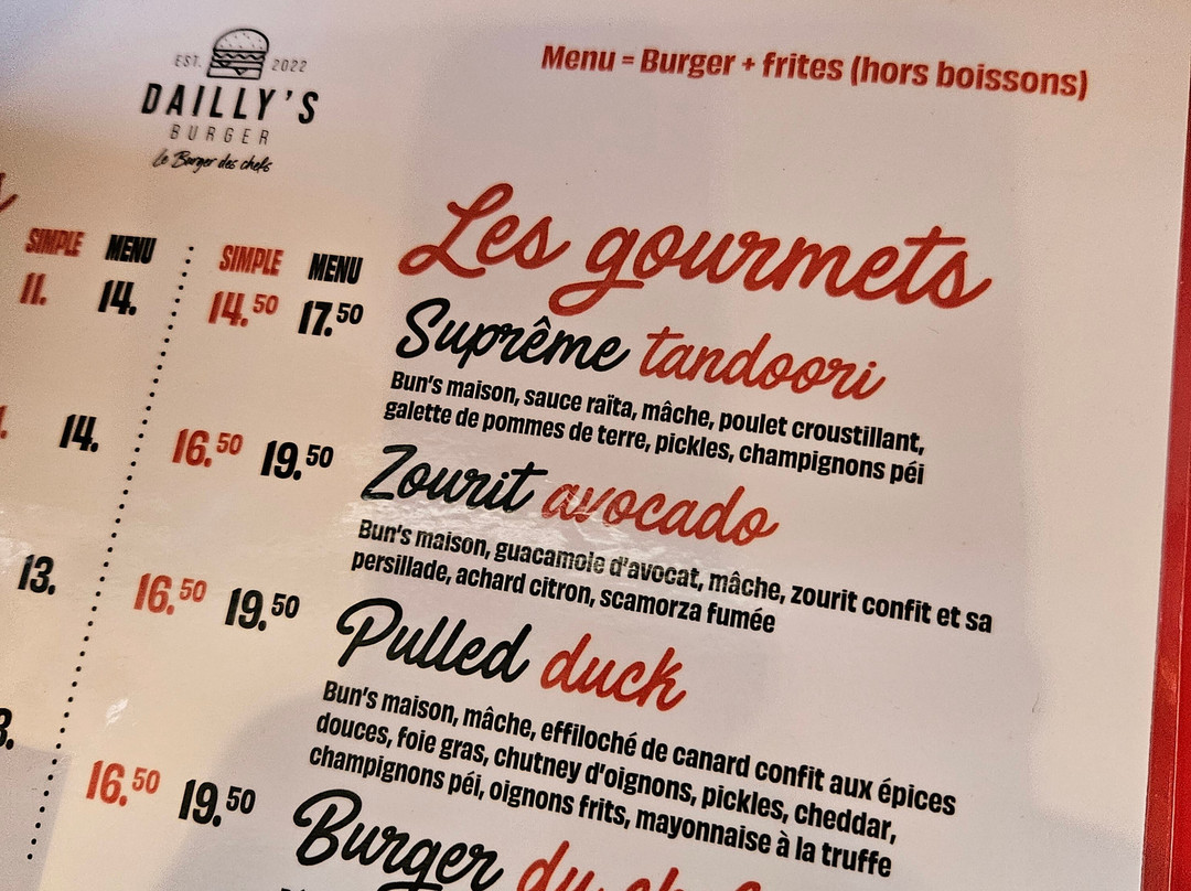 Dailly's Burger