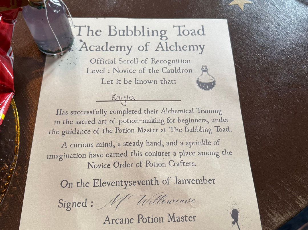 The Bubbling Toad-Gorebridge必去景点