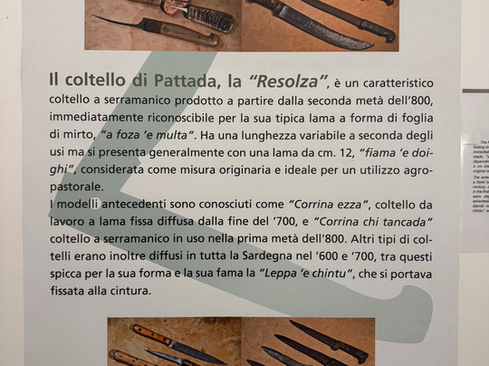 CULTER - Museo Internazionale del Coltello in Pattada-Pattada必去景点
