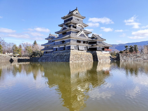 Matsumotojo Park-松本市必去景点