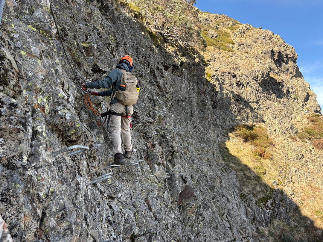 Rockwire Via Ferrata Mt Buller