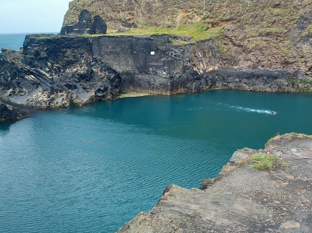 The Blue Lagoon-Abereiddy必去景点