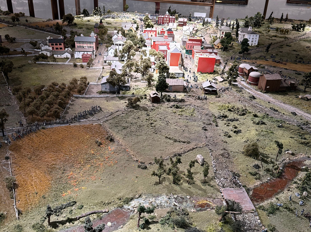 Gettysburg Diorama-葛底斯堡必去景点