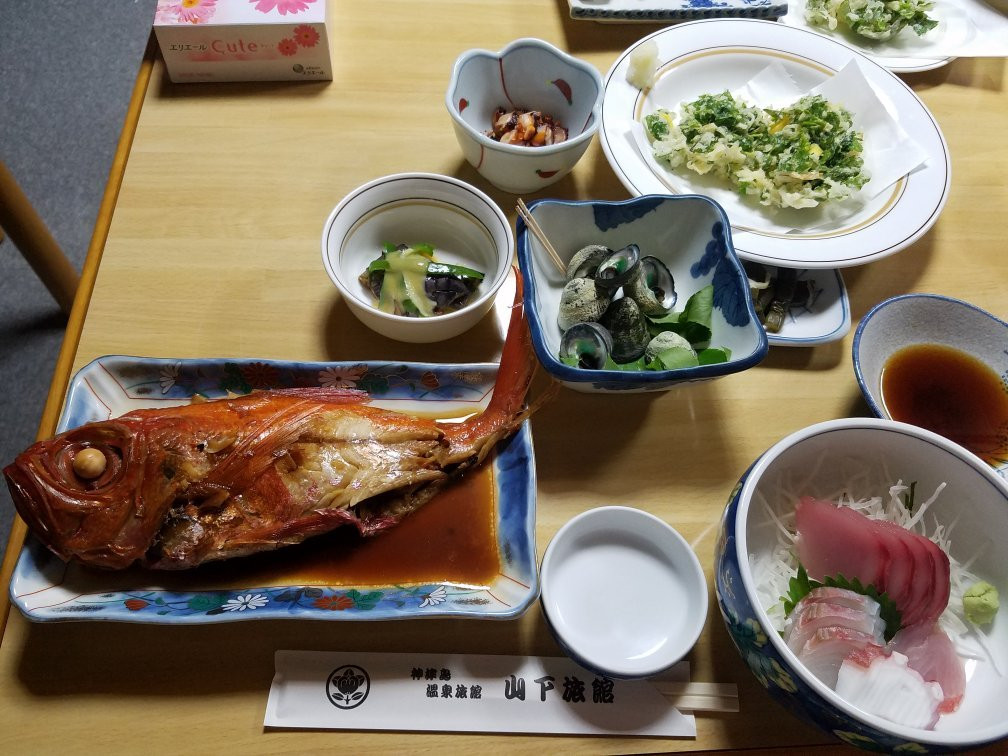 神津岛村酒店住宿-Yamashita Ryokan Main Building